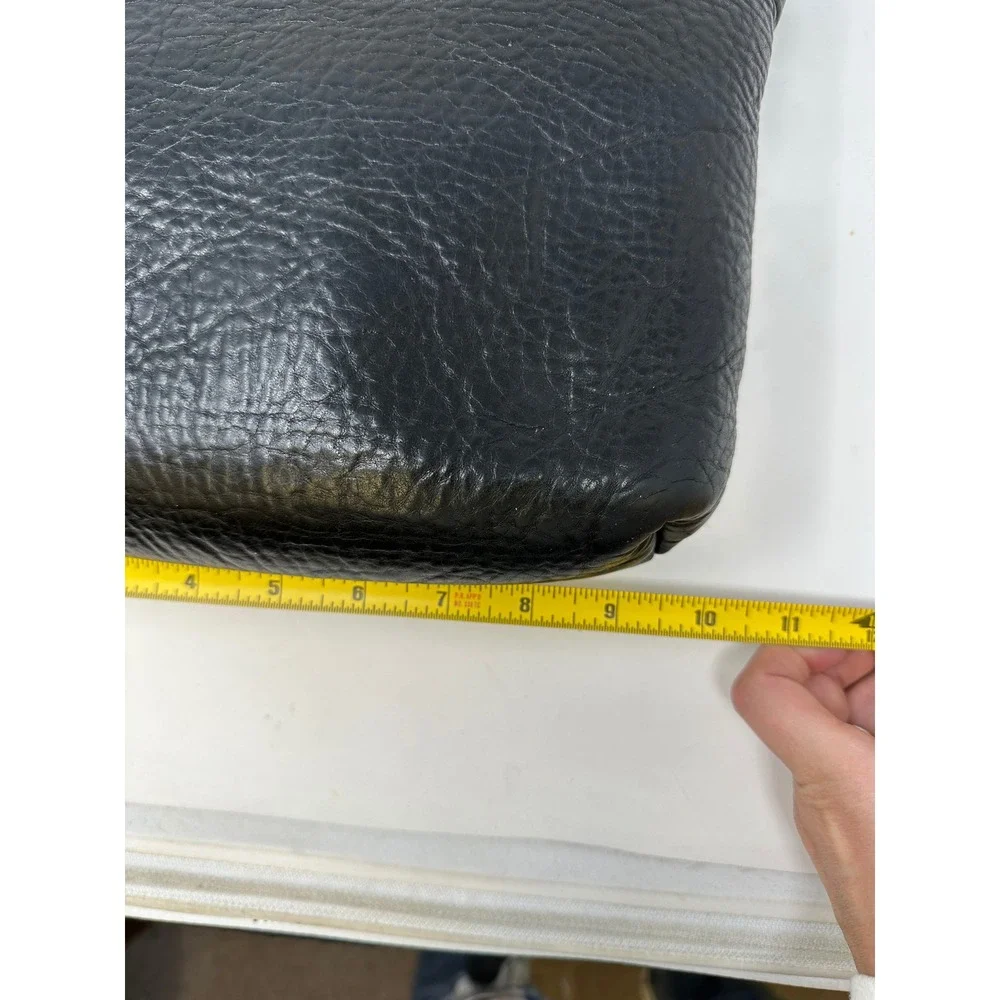 Lifetime Leather Sling Crossbody Black‎ Minimalist Full Grain